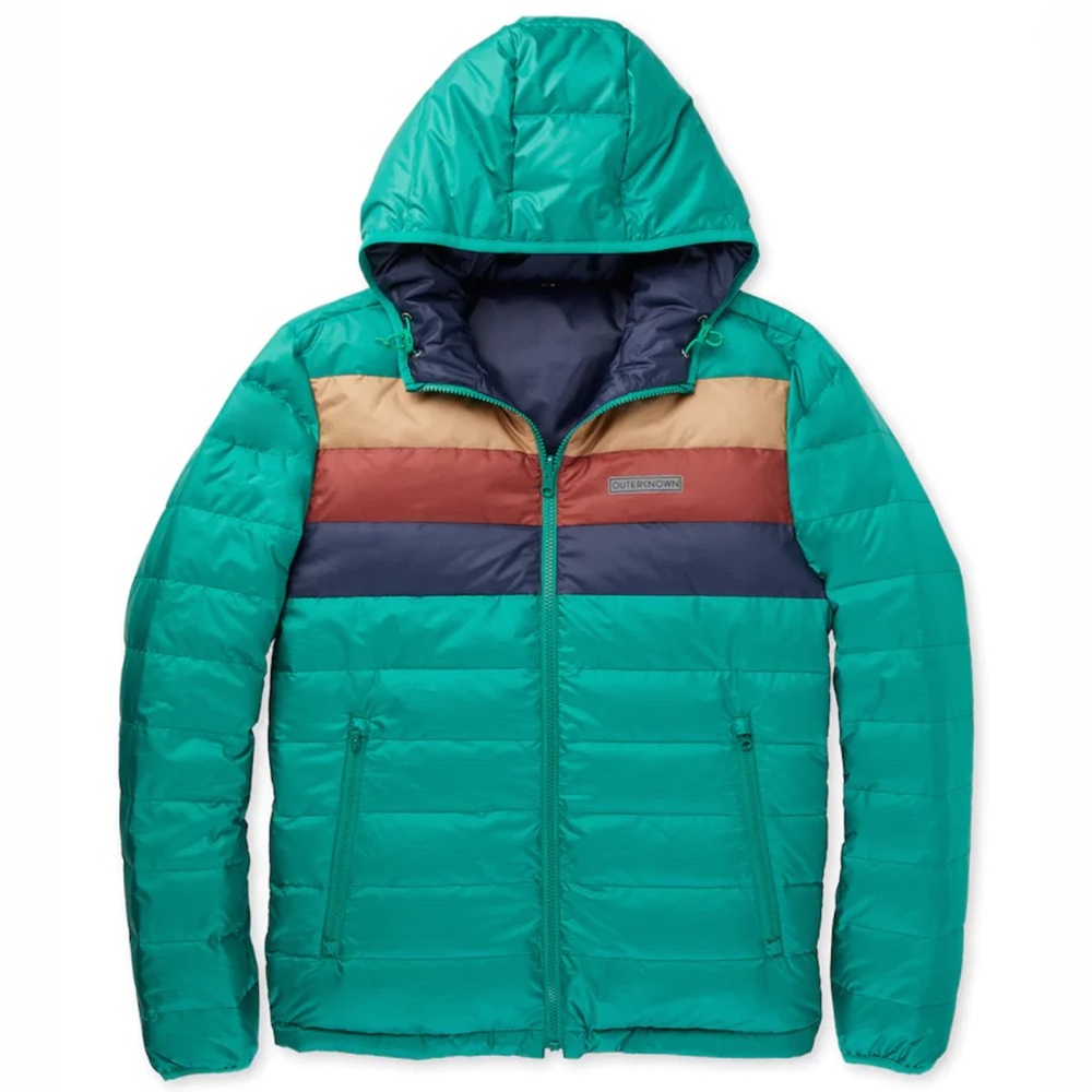 OUTERKNOWN Chromatic Hooded Puffer Jacket NWT